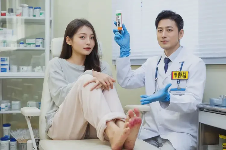 產(chǎn)婦腳上長濕疹可不可以根治(圖1)