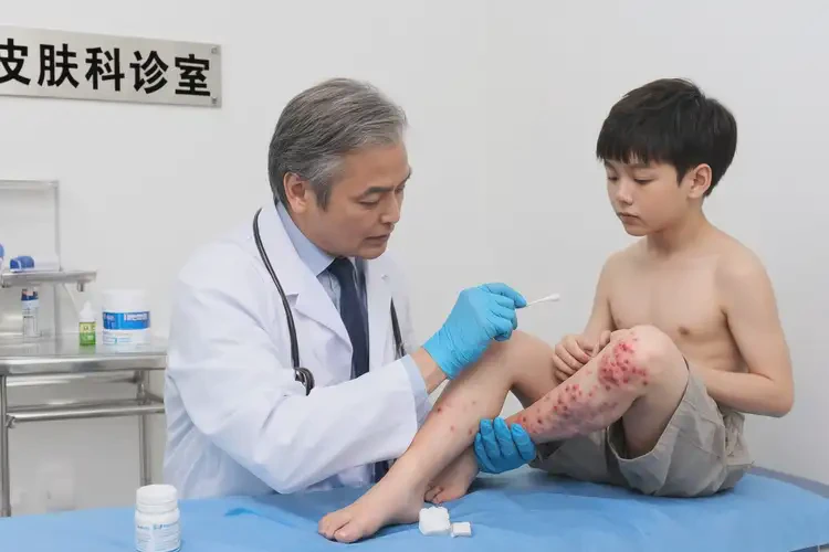 兒童小腿出現(xiàn)濕疹可不可以根治(圖3)