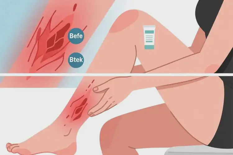 女性小腿經(jīng)常起濕疹能夠徹底治愈嗎(圖1)