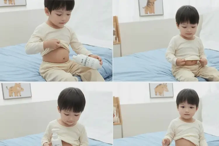 小孩肚子長濕疹能靠自己自愈嗎(圖1)