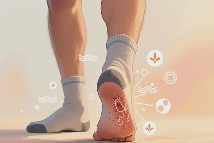 男生腳上長濕疹可不可以徹底自愈(圖2)