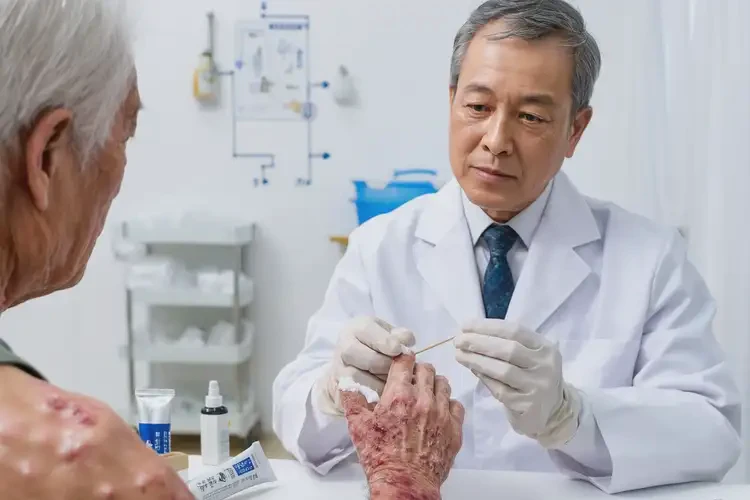 高龄老人手上偶尔起湿疹能不能根治(图3)