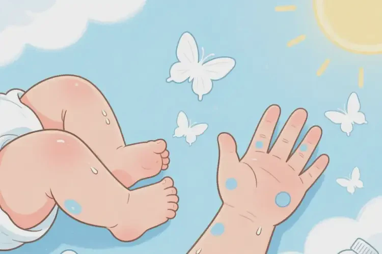 新生兒四肢容易起濕疹可不可以根治(圖3)