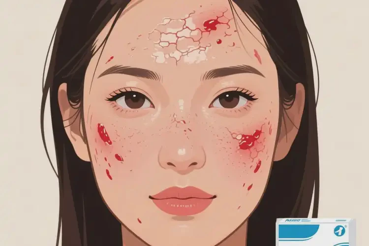 女性面部出現(xiàn)濕疹可以徹底自愈嗎(圖3)