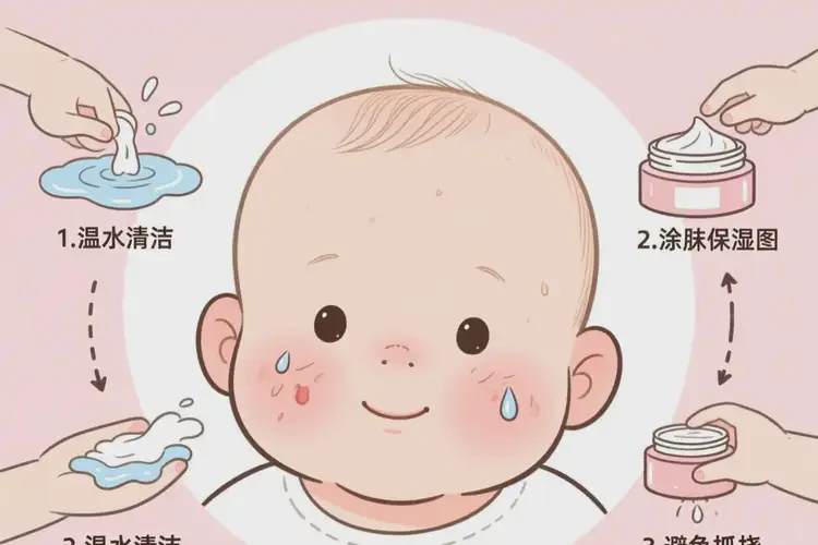 嬰兒臉上經(jīng)常起濕疹能夠徹底治愈嗎(圖3)