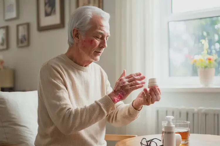 老人手上出濕疹可不可以根治(圖2)