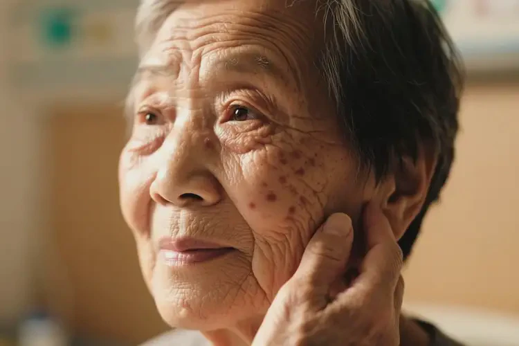 高龄老人脸上偶尔长湿疹能彻底自愈吗(图4)