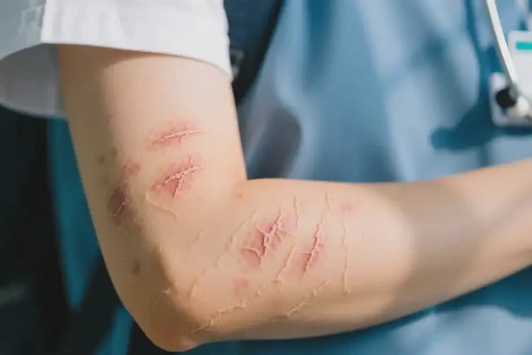 中学生手臂出湿疹能不能彻底自愈(图2)