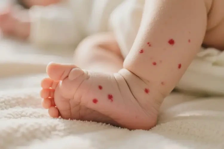 嬰兒腳上偶爾長(zhǎng)濕疹能靠自己自愈嗎(圖4)