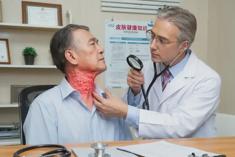 男人脖子容易起濕疹能不能根治(圖3)