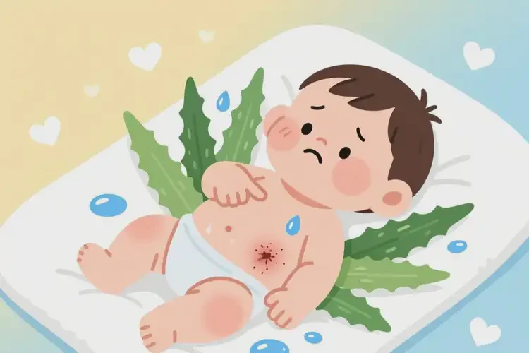 幼兒肚子長(zhǎng)濕疹可以徹底自愈嗎(圖1)