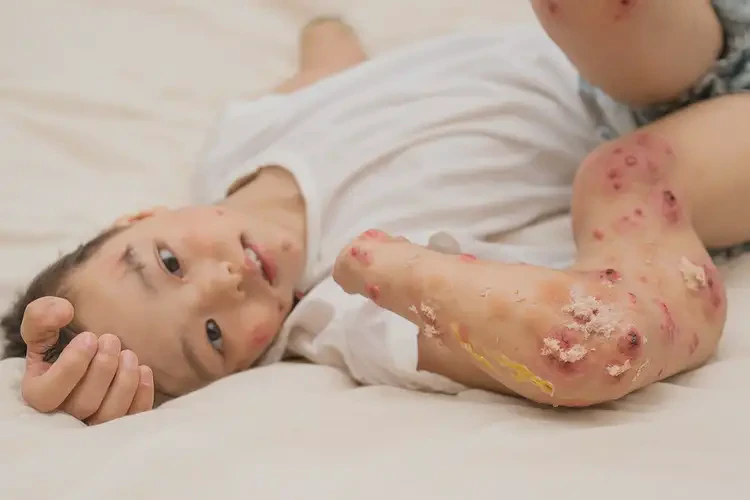 少兒四肢偶爾起濕疹不管它會(huì)自己自愈嗎(圖3)