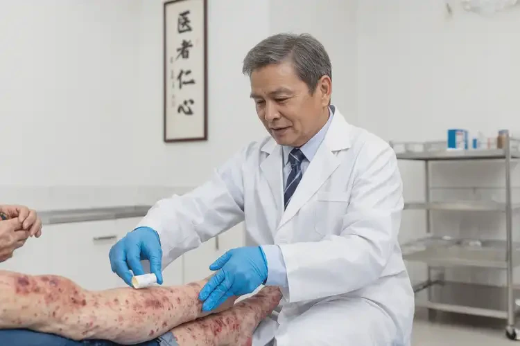 老人小腿上經(jīng)常起濕疹可不可以根治(圖3)