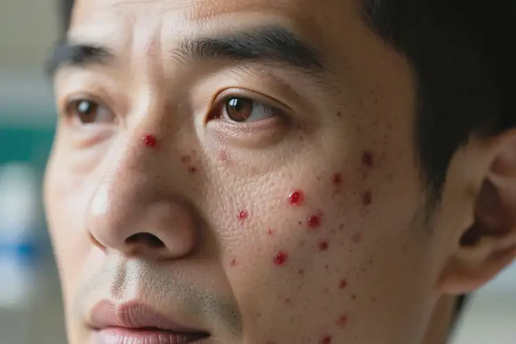 男人臉上偶爾起濕疹能不能根治(圖4)