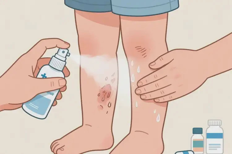 孩子小腿上長濕疹可不可以根治(圖1)