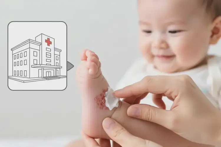 寶寶腳上經(jīng)常起濕疹可不可以根治(圖4)