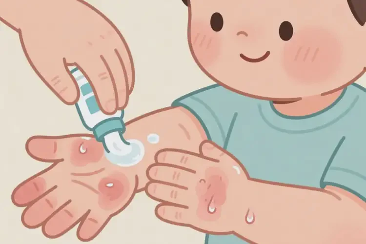 小孩手上有濕疹可不可以根治(圖2)