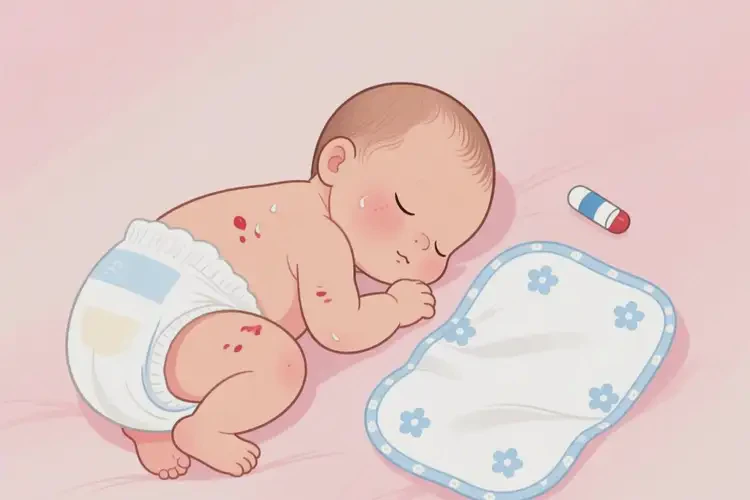 新生兒屁股上長濕疹可不可以根治(圖4)
