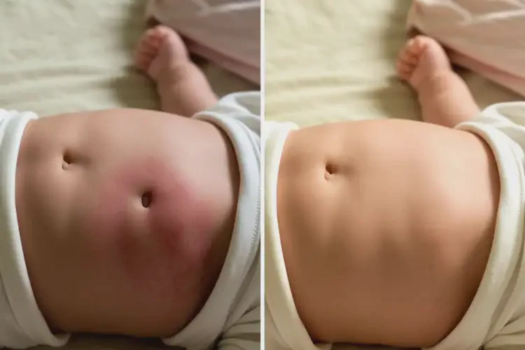 婴幼儿肚子上起湿疹可以治好吗(图4)