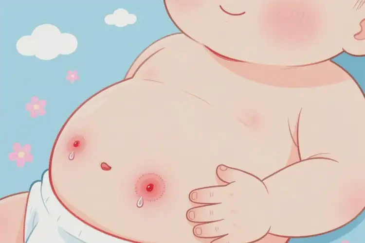 宝宝肚子偶尔起湿疹可不可以根治(图2)