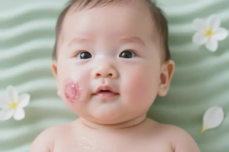 寶寶脖子出濕疹可以治好嗎(圖1)