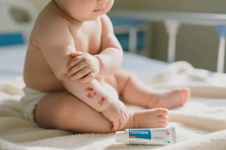 嬰兒手臂上容易起濕疹能夠徹底治愈嗎(圖3)