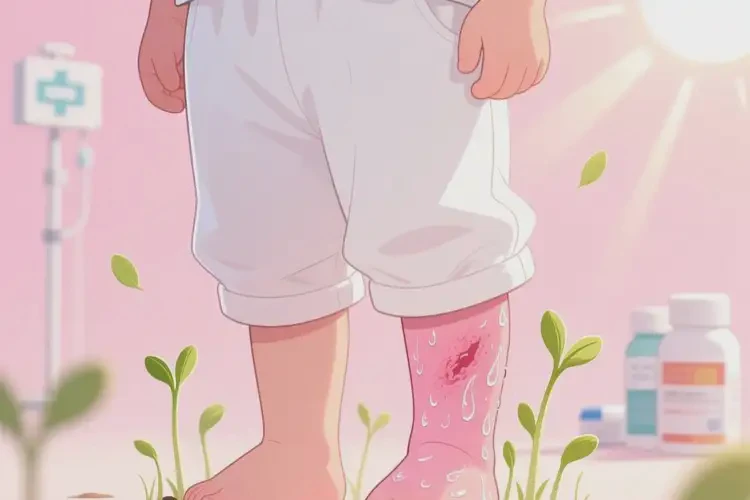 少儿小腿经常长湿疹可不可以根治(图2)