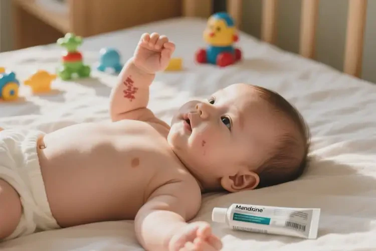 嬰兒手臂上容易起濕疹能夠徹底治愈嗎(圖1)