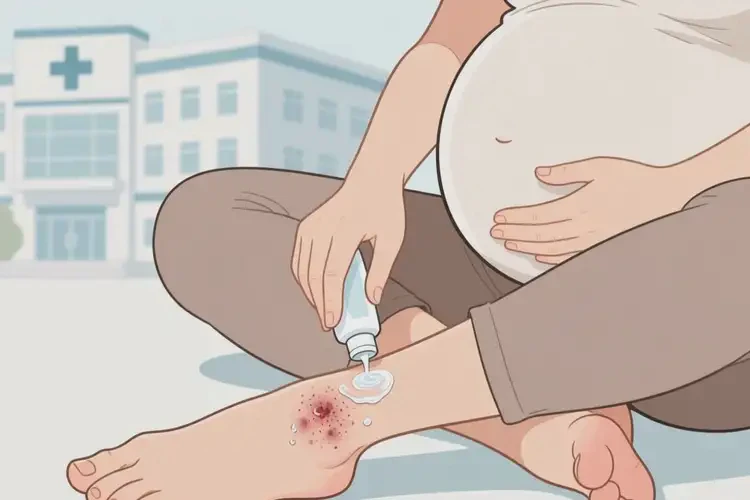 孕婦腳上經(jīng)常起濕疹可不可以根治(圖2)