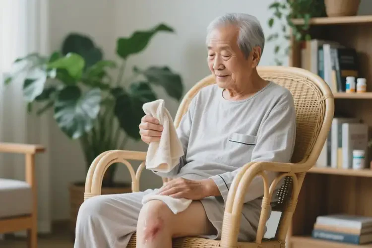 高齡老人大腿偶爾起濕疹能不能根治(圖2)