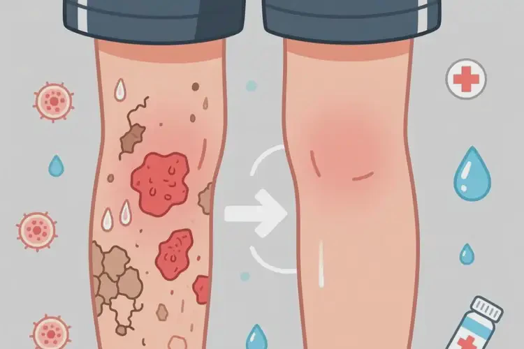 青少年小腿經(jīng)常起濕疹可不可以根治(圖2)