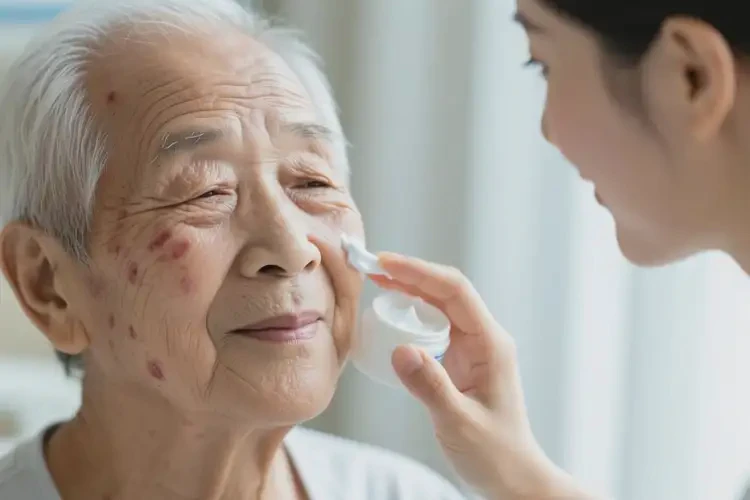 高齡老人臉上偶爾長濕疹可不可以根治(圖4)