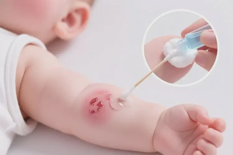婴儿手臂上出湿疹可不可以根治(图2)