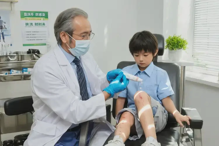 小學生小腿上容易長濕疹可不可以根治(圖3)