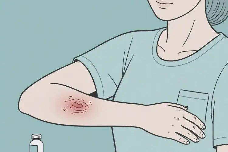 女性手臂上偶爾長濕疹可不可以根治(圖1)