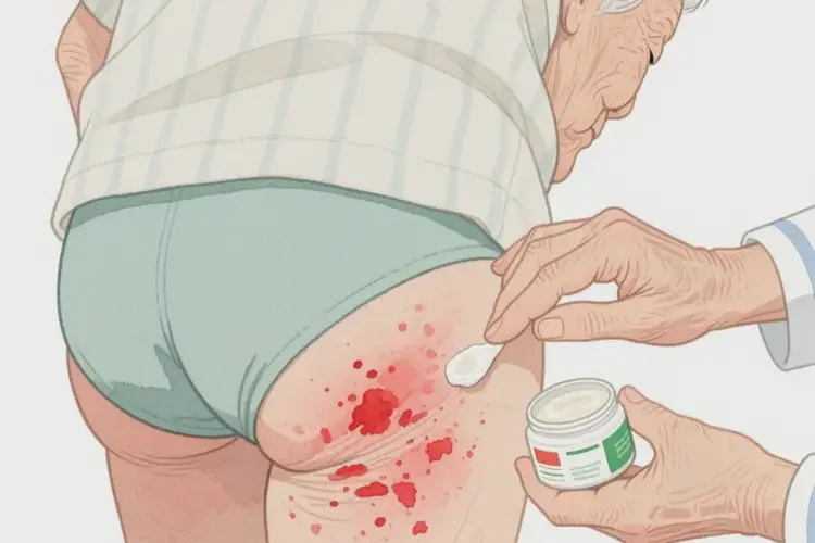 老人屁股上經(jīng)常長濕疹可不可以根治(圖2)