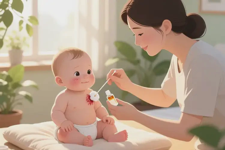 婴儿大腿经常起湿疹可以治好吗(图1)