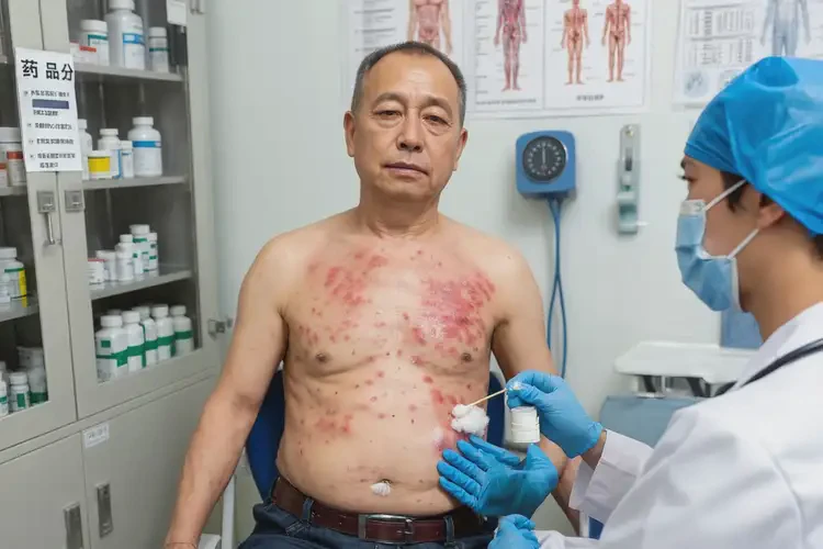 男性肚子經(jīng)常長(zhǎng)濕疹能夠徹底治愈嗎(圖3)