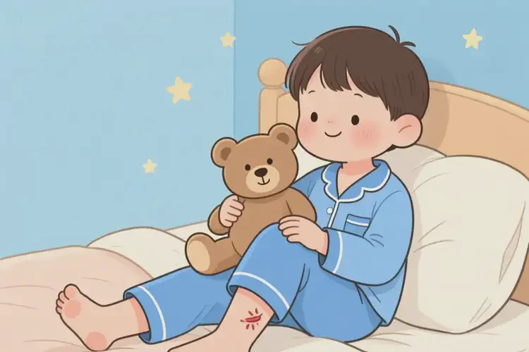 兒童小腿偶爾長(zhǎng)濕疹可不可以根治(圖3)