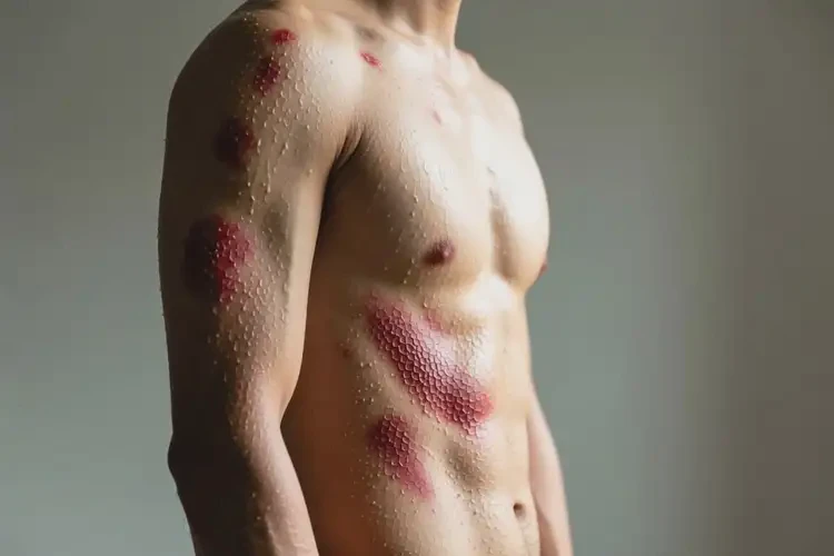 男性全身出現(xiàn)濕疹可不可以根治(圖1)