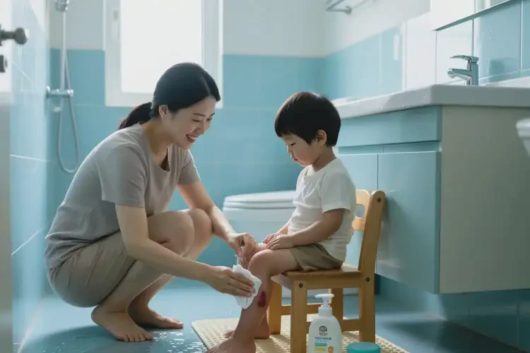 孩子身上出濕疹可不可以根治(圖2)