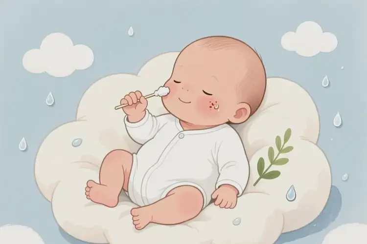 新生兒身上偶爾起濕疹可不可以根治(圖2)