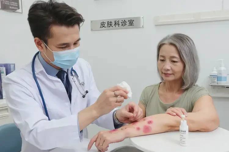 女人手上出現(xiàn)濕疹可不可以根治(圖3)