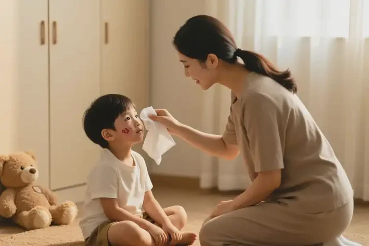 孩子面部起濕疹可不可以根治(圖1)