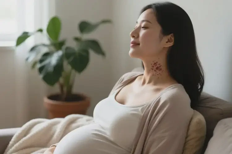 產(chǎn)婦脖子容易起濕疹可不可以根治(圖2)