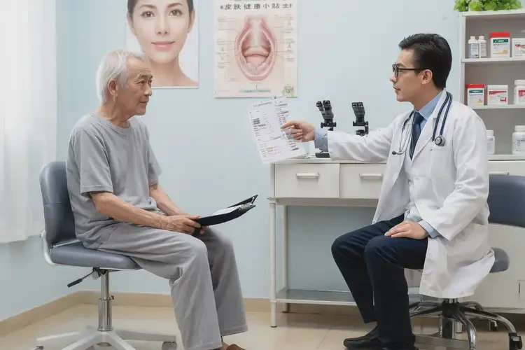 高齡老人手臂上起濕疹能不能根治(圖1)