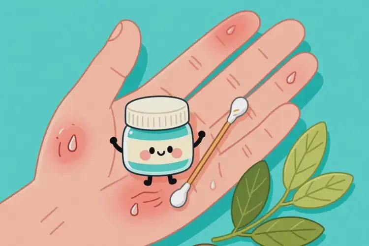 青年人身上出現(xiàn)濕疹可不可以根治(圖2)