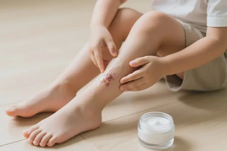 孩子小腿有濕疹可不可以根治(圖3)