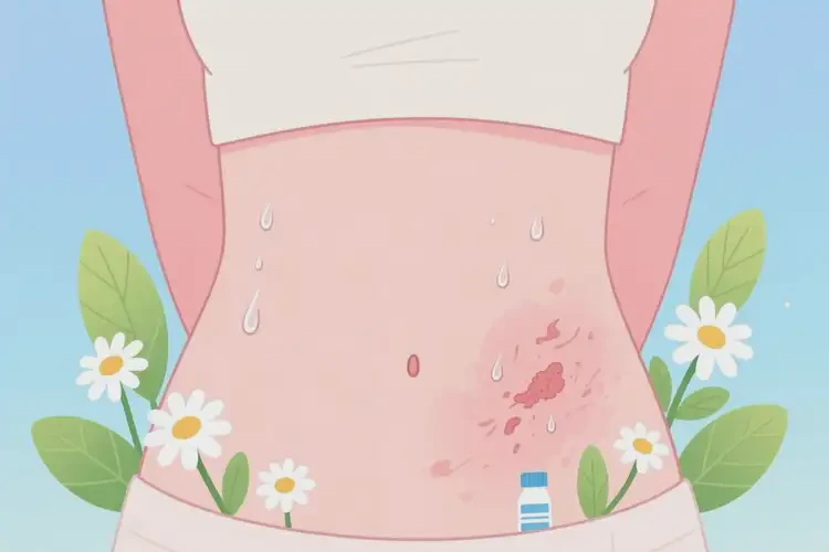女性肚子容易長濕疹能徹底自愈嗎(圖1)