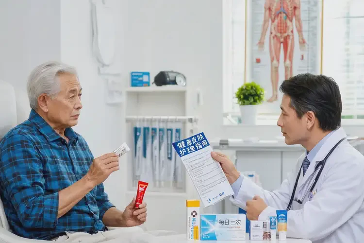 老人臉上容易長濕疹能徹底自愈嗎(圖2)